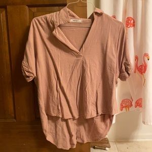 MOD REF v neck blouse size S
